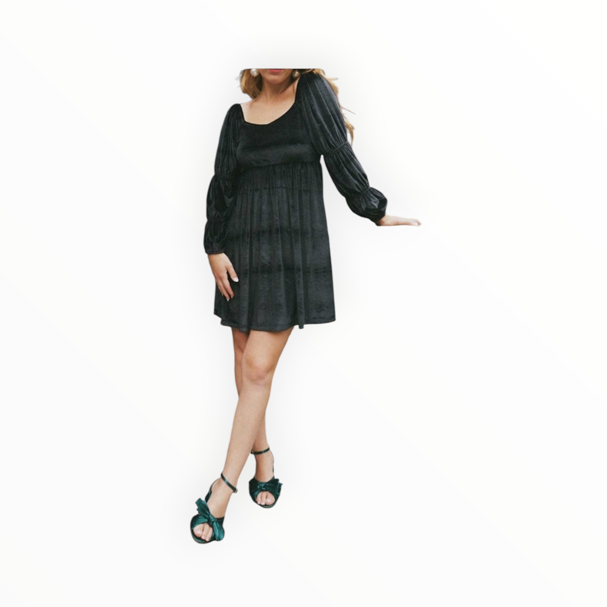 Smith & Quinn Greta Dress - Black Velvet