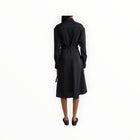 Proenza Schouler Olympia Habotai Shirtdress - Black