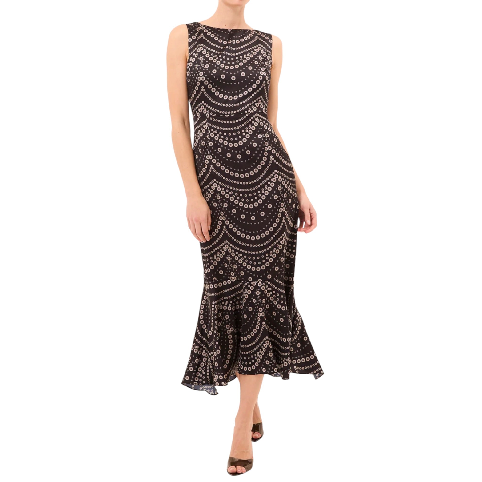 MISA Patricia Dress - Stranded Pearls Satin