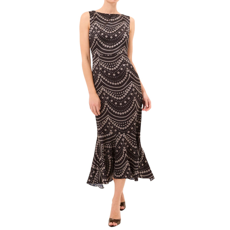 MISA Patricia Dress - Stranded Pearls Satin