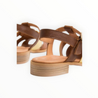Naguisa Amura Sandal - Brown Multi