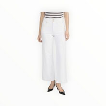 Frame The Seamed Wide Trouser Crop - Au Natural Clean