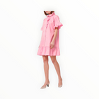 Tara Jarmon Ripoline Poplin Dress - Pink