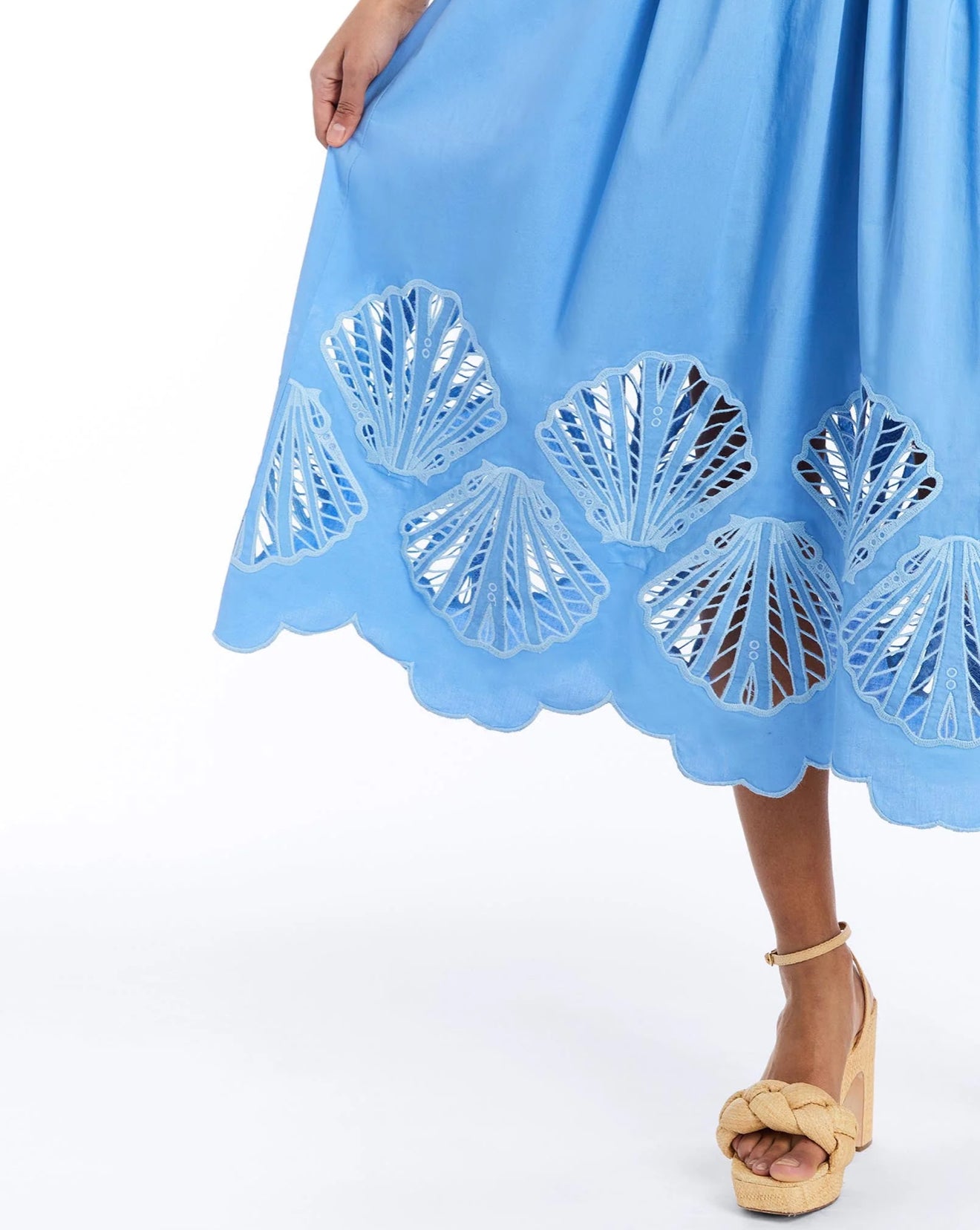 Mestiza Spritz Smocked Dress - Lotus Blue