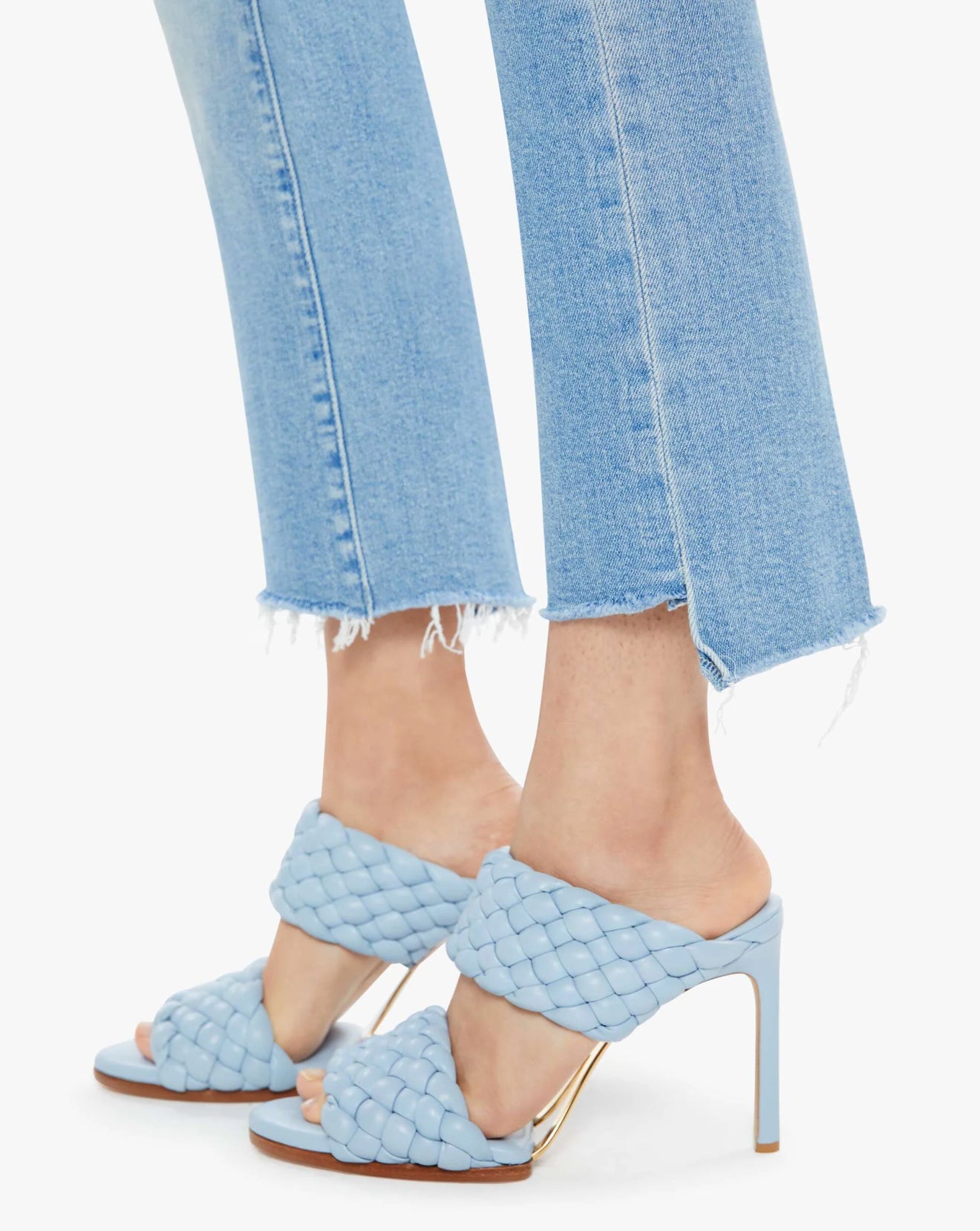 MOTHER The Insider Crop Step Fray - Can You Dig It?