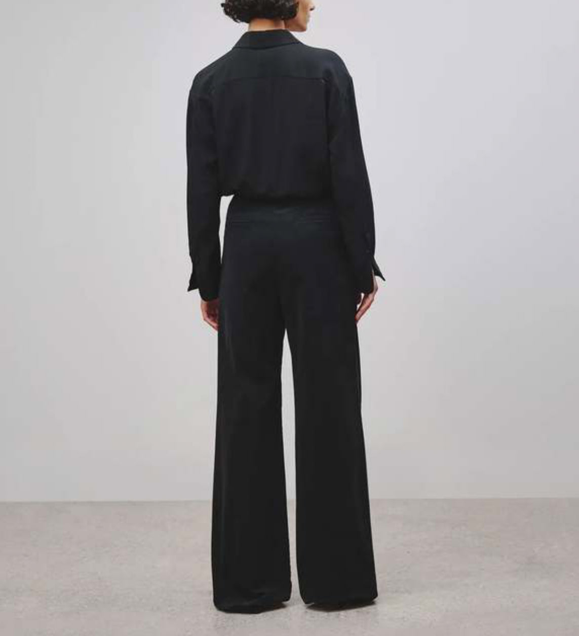 Nili Lotan Flavie Pant - Jet Black