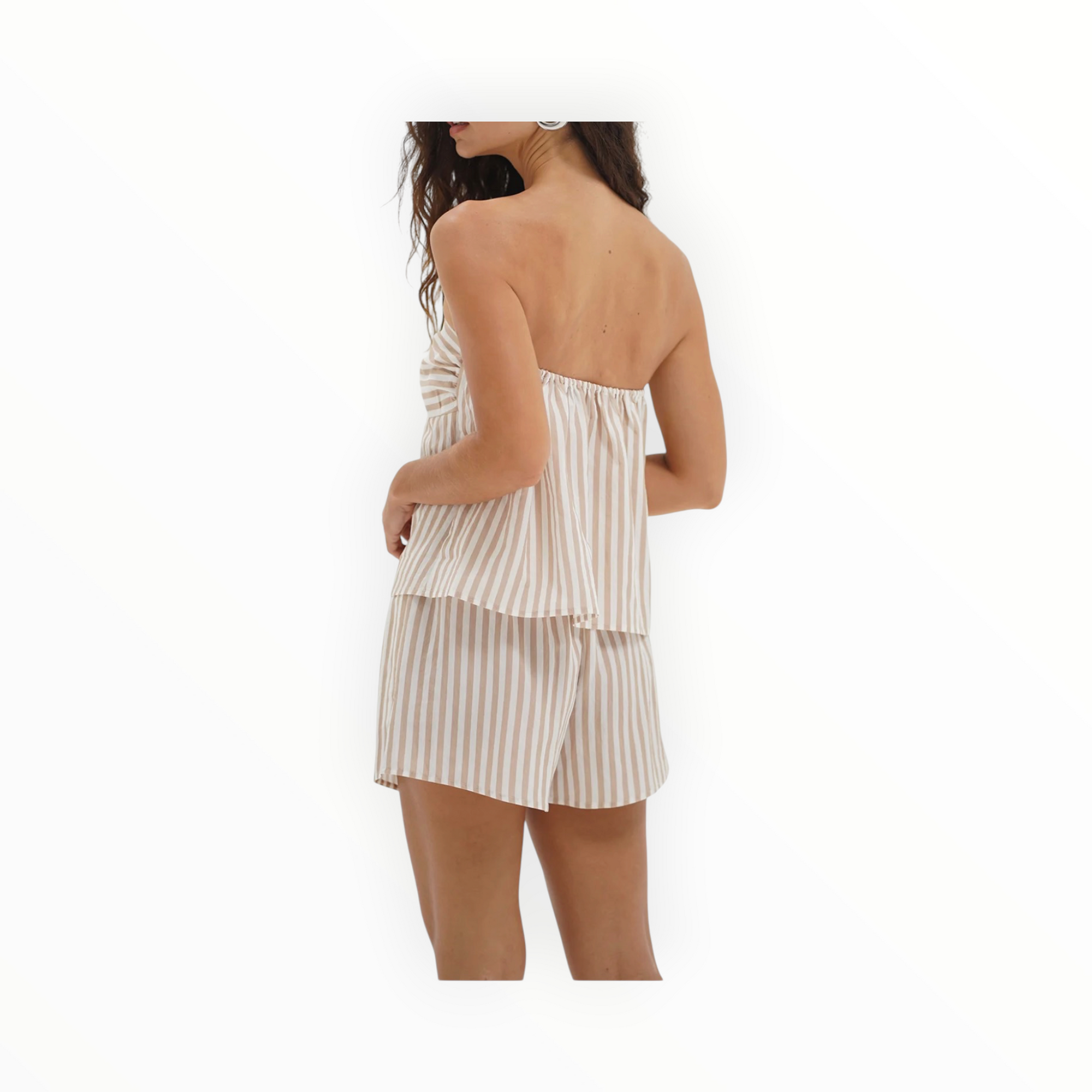 LNA Cayman Short - Sandbar Stripe
