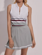 Varley Maya Performance Tank - White