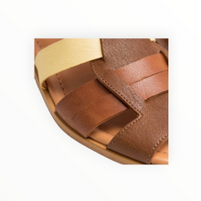 Naguisa Amura Sandal - Brown Multi