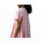 sula Dolls Dress - Orange Tiny Check