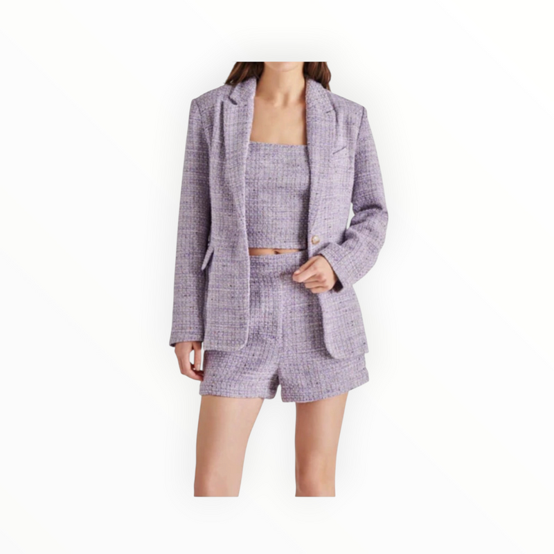 Steve Madden Harlow Blazer - Dahlia Purple