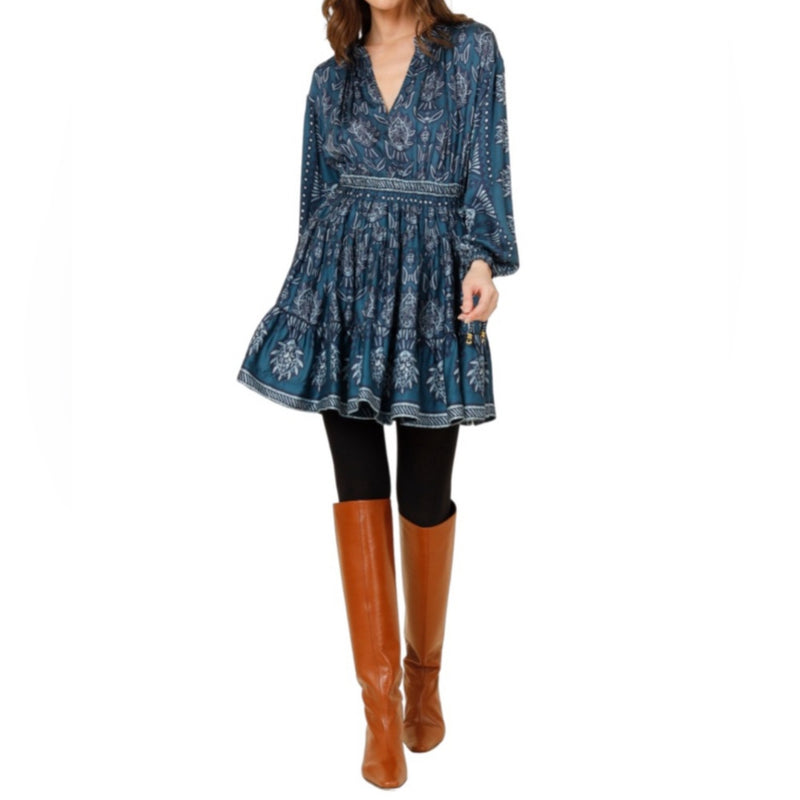 Omika Lani Mini Dress - Siya Aegean