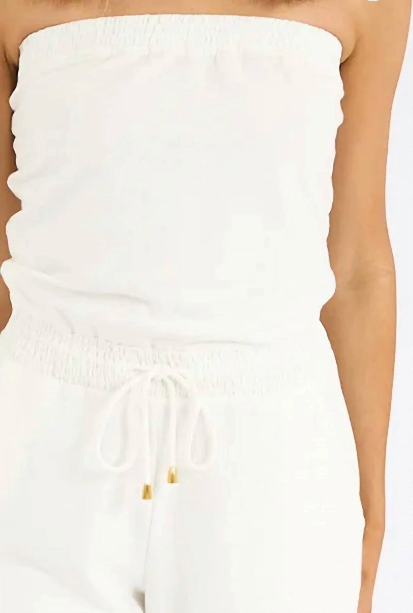 sundays Francine Jumpsuit - Coconut Milk