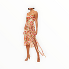 MISA Rena Top - Palmarei Blooms Satin