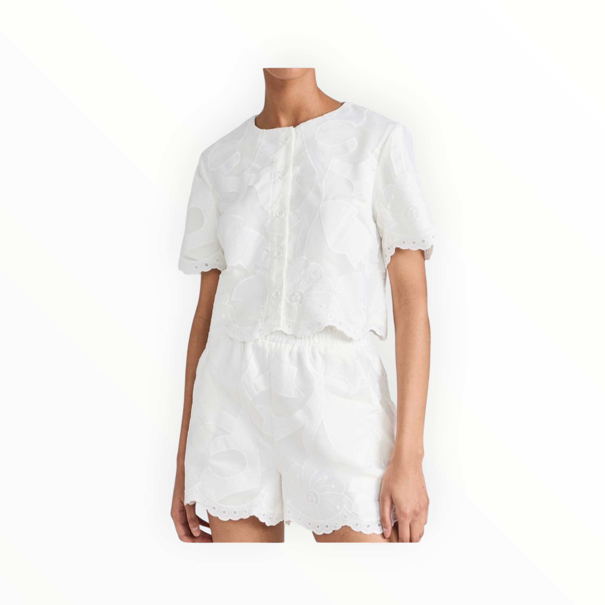 Amanda Uprichard Finley Top - White