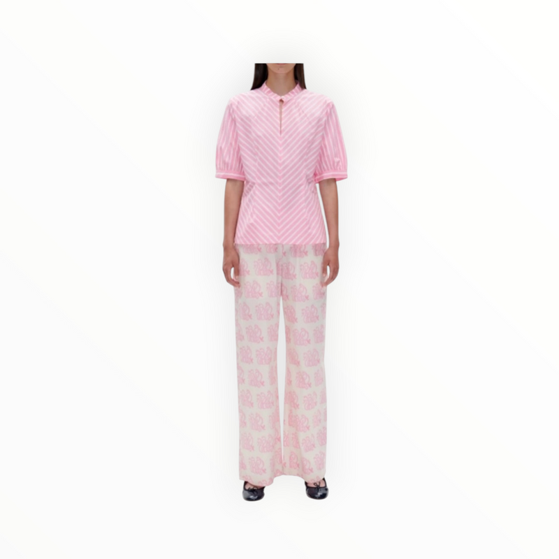 Baum und Pferdgarten Magna Top - Pink Stripe