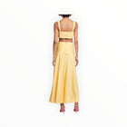 Jonathan Simkhai Roberta Fossil Crochet Dress - Popcorn