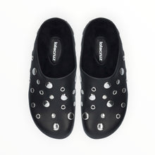 Lola Cruz Aureline Mule Flats - Black
