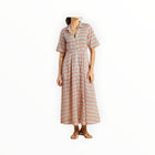 Trovata Aster Dress - Retro Grid Print