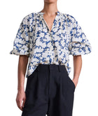 Apiece Apart Messina Top -  Alina Floral Cream