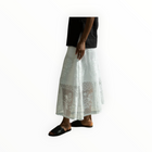 Beaumont Organic Lyla-Fay Cotton Lace Skirt - White