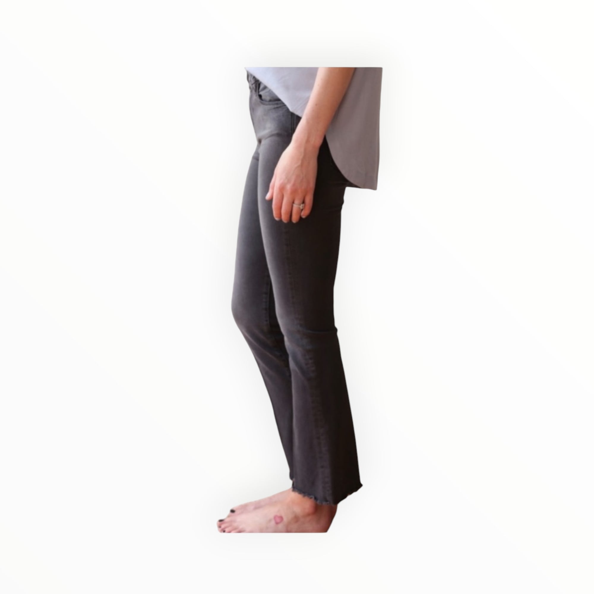 Frame Le Crop Mini Boot - Preston