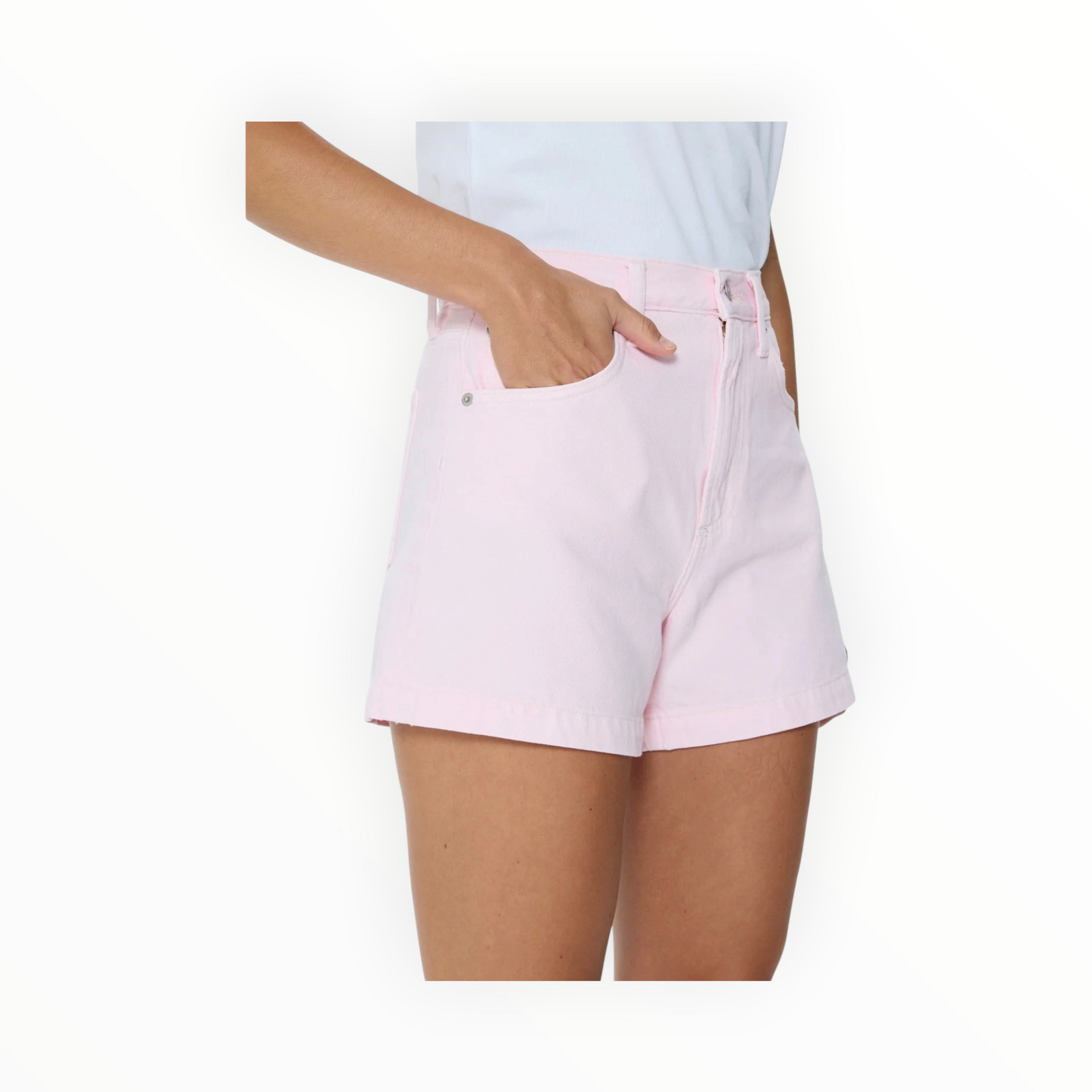 Pistola Saige High Rise A-Line Shorts - Blush
