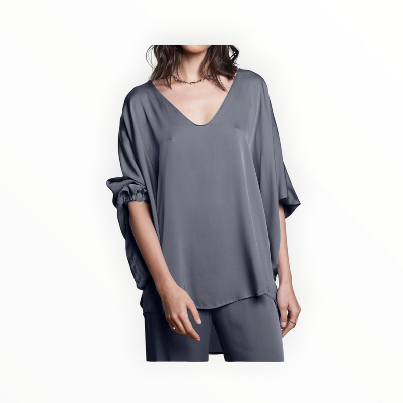 Nouvelle Silk95five Austin Top - Fonce