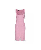 PINKO Alfeo Linen Dress - Pink