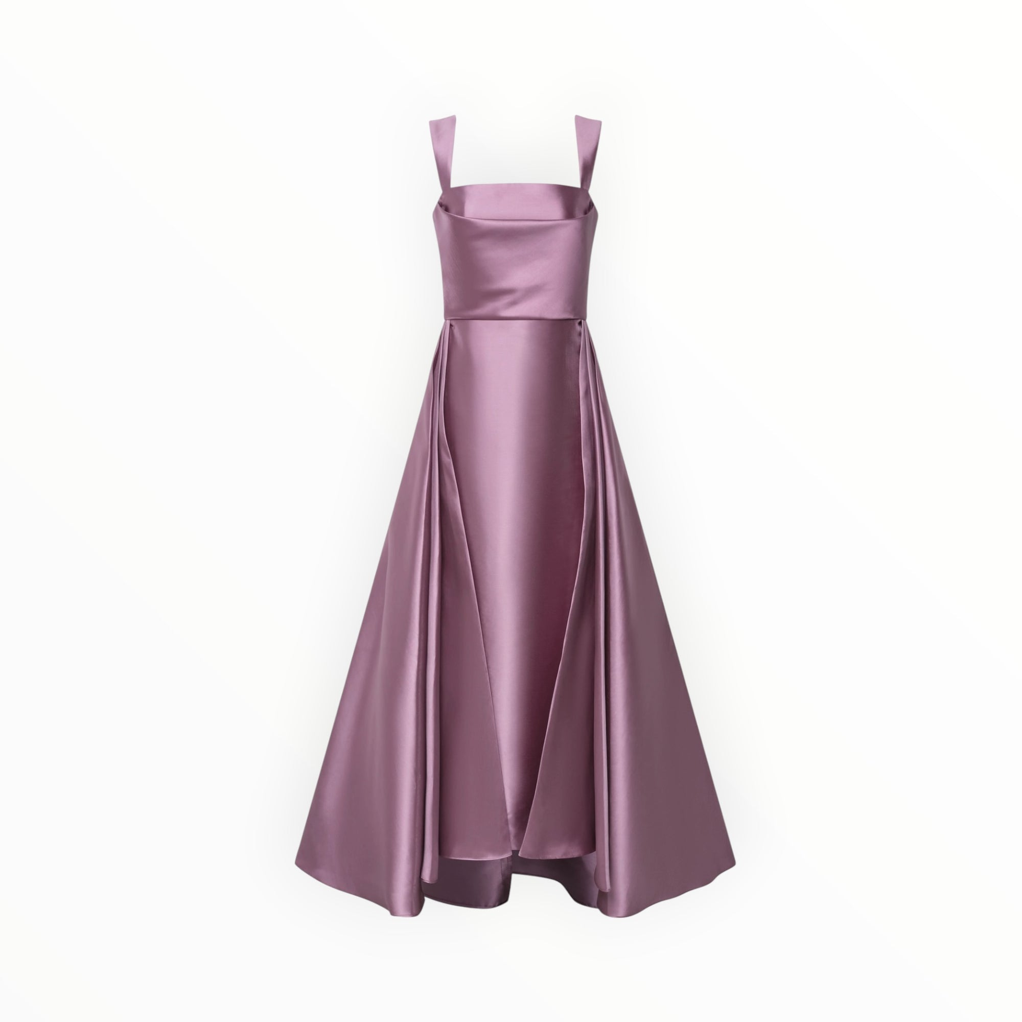 THEIA Zendaya Mikado Gown - Chrome Lavender