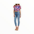 Etienne Marcel Skinny Moto Ankle Jeans W/Zipper Accent Pockets