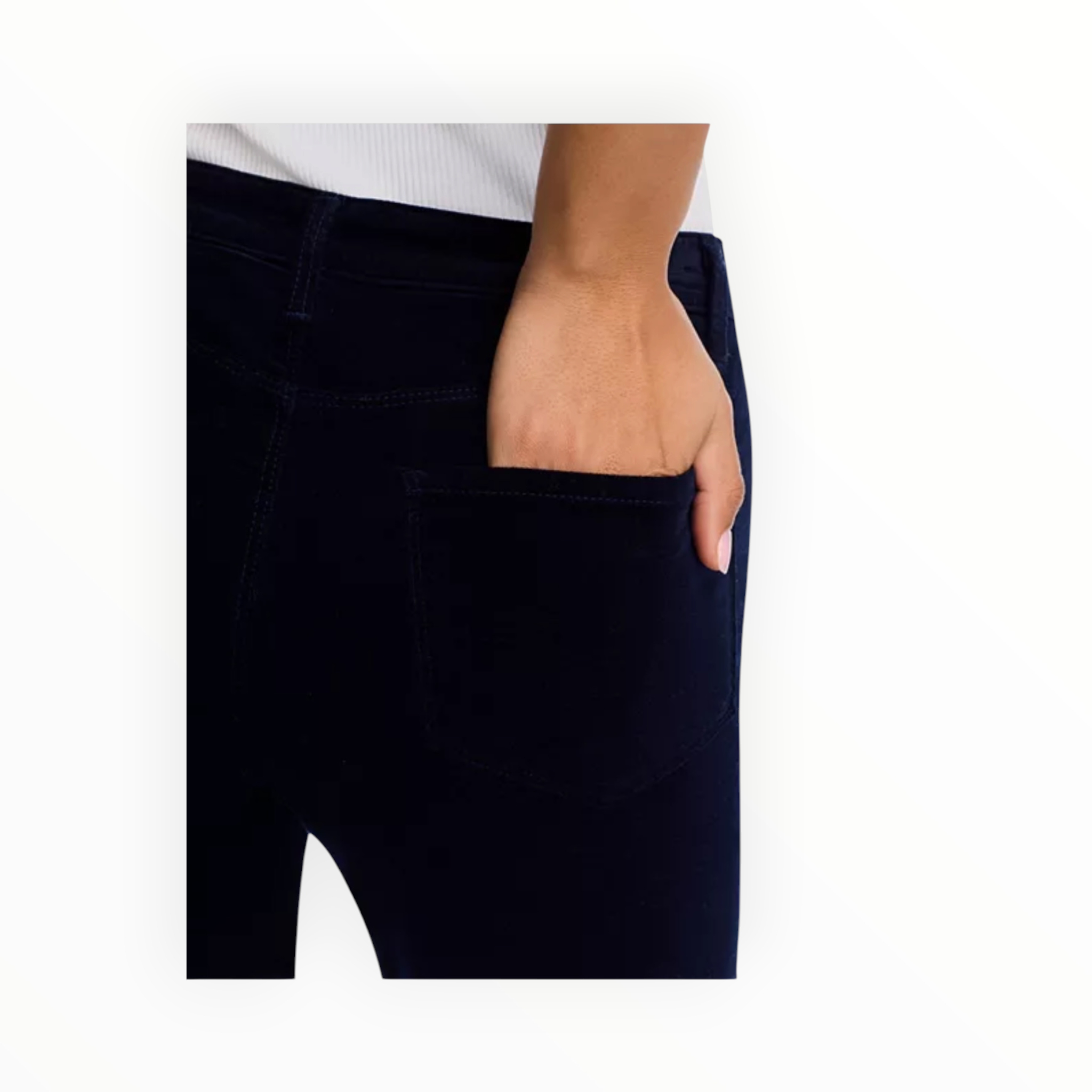 L'Agence Stevie Velvet Jean - Dark Navy