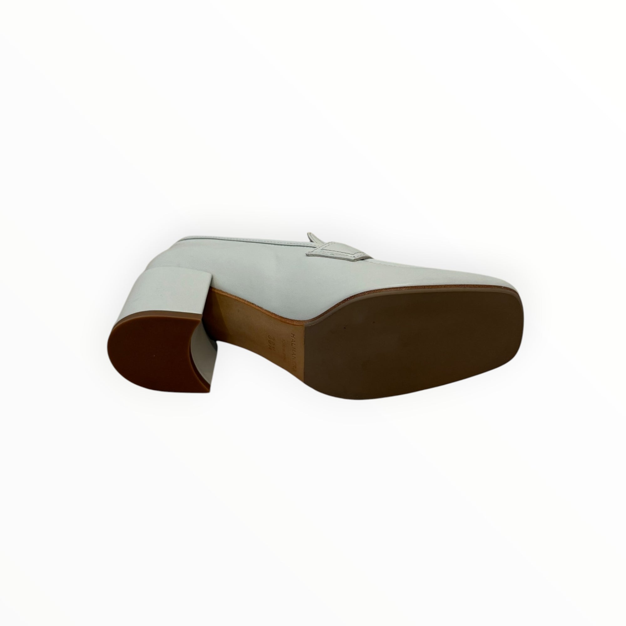 Halmanera Cecil 21 Leather Pump - Bone