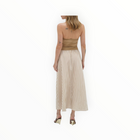 LNA Hart Halter Dress - Sandbar Stripe