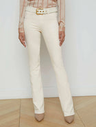 L’Agence Selma Coated Bootcut Jean - French Vanilla