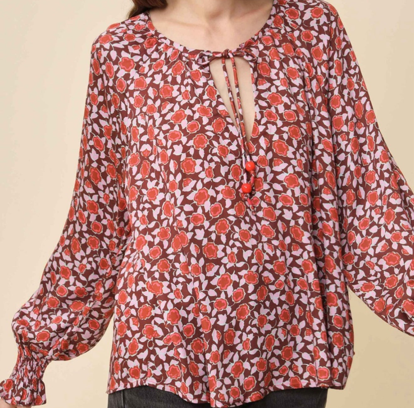 Omika Riviera Blouse - Felice Plum