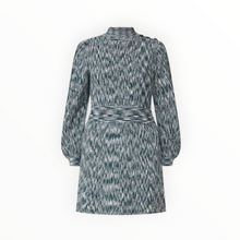 Shoshanna Molly Space Dye Dress - Sage Multi