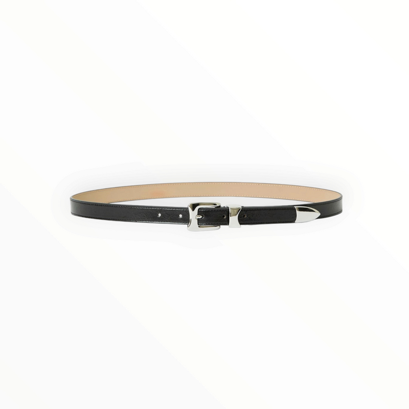 B-Low The Belt Aiden Rugous Belt - Black/White
