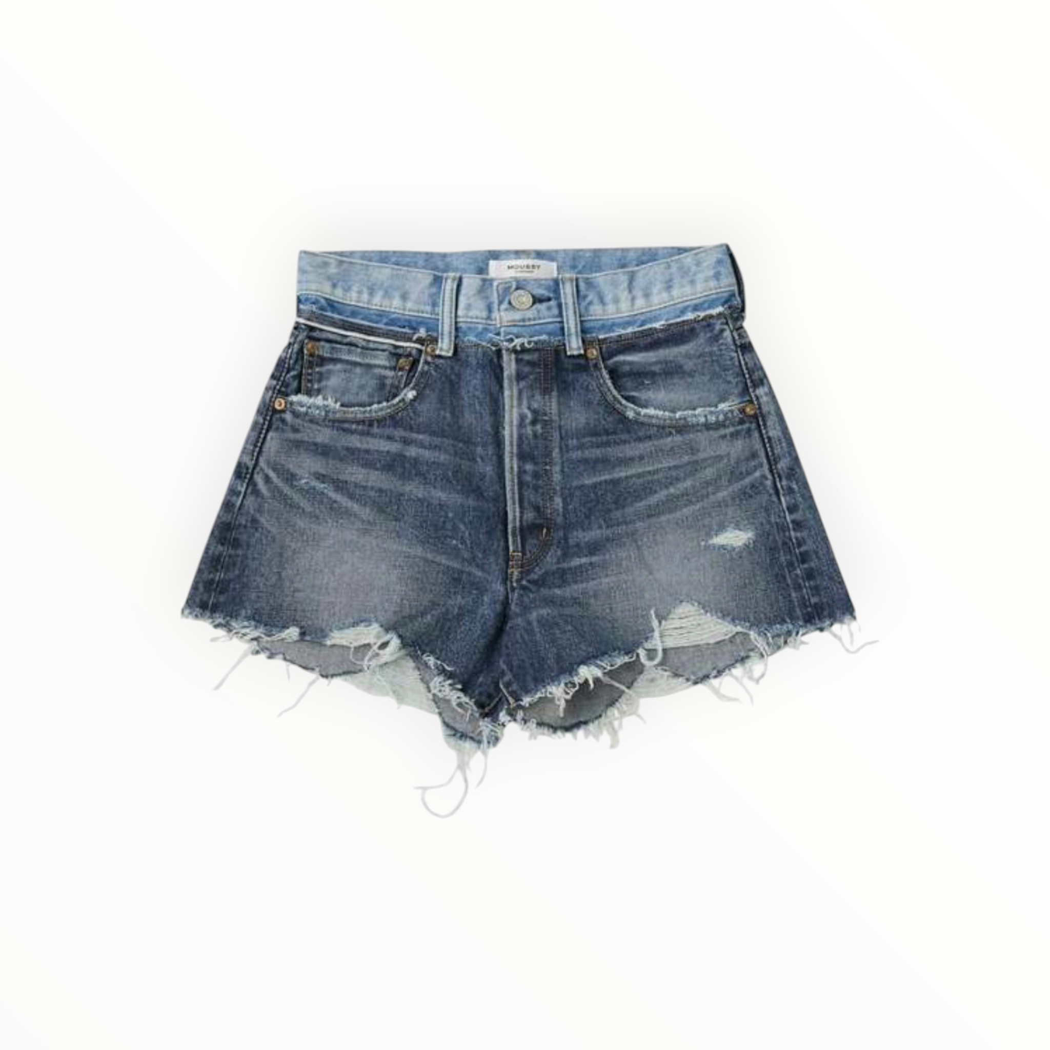 Moussy Vintage Lewiston Shorts - Blue