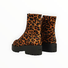 Schutz Farrah Hair Calf Bootie - Leopard