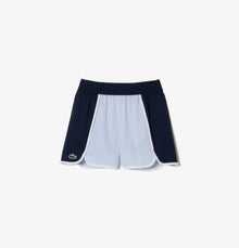 Lacoste Stretch Sport Shorts - Light Blue/Navy