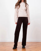 Avenue Montaigne Flavia Corduroy Pant - Brown