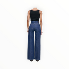 DL1961 Hepburn Wide Leg High Rise 32" - Inkwell Aura
