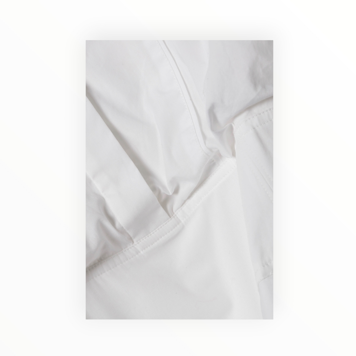 SIMKHAI Effie Cotton Bubble Mini Dress - White