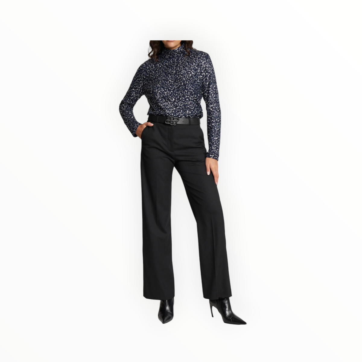 Munthe Salsu Top - Navy