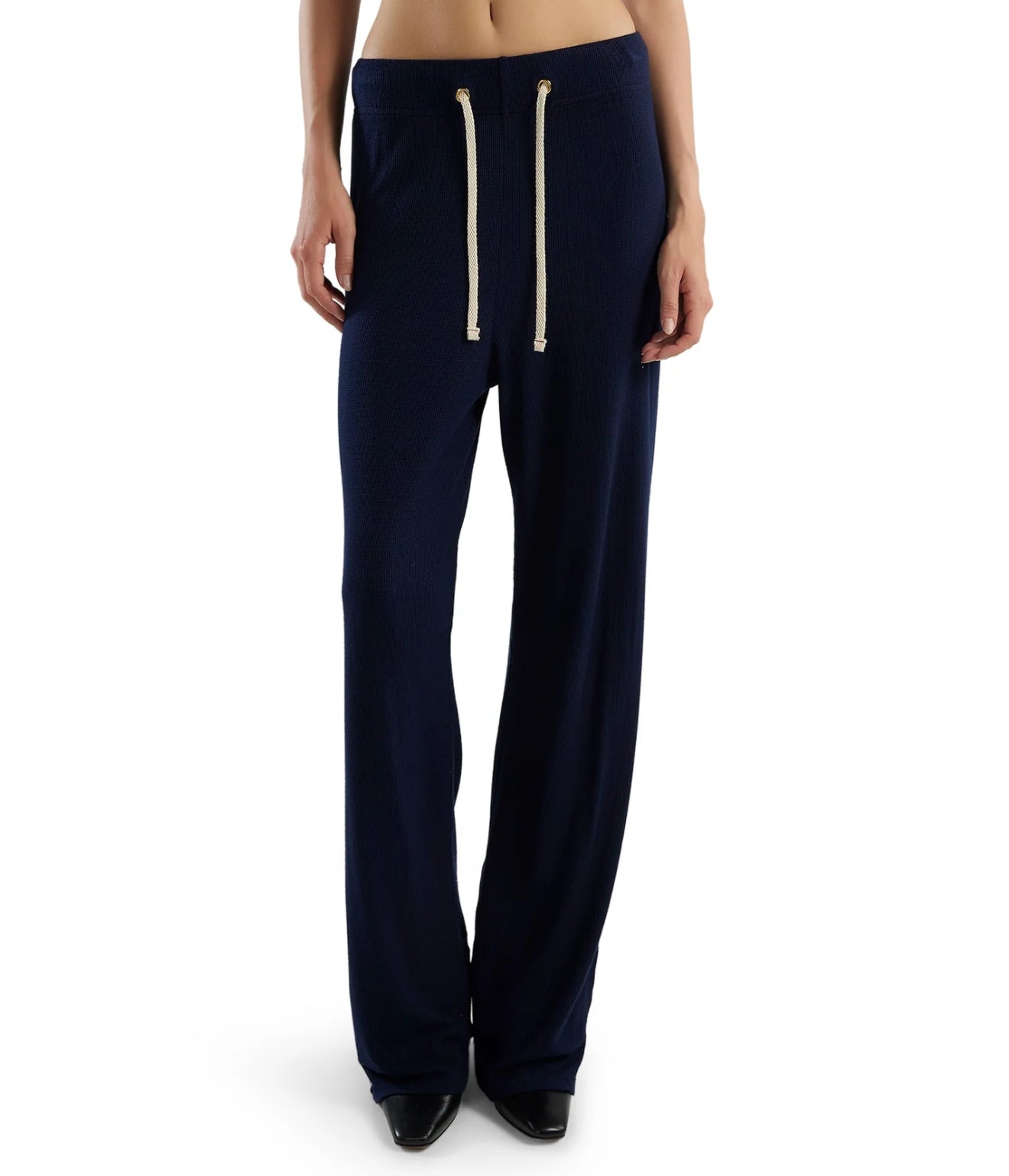 Les Tien Eazy Pant In Lux Thermal - Navy