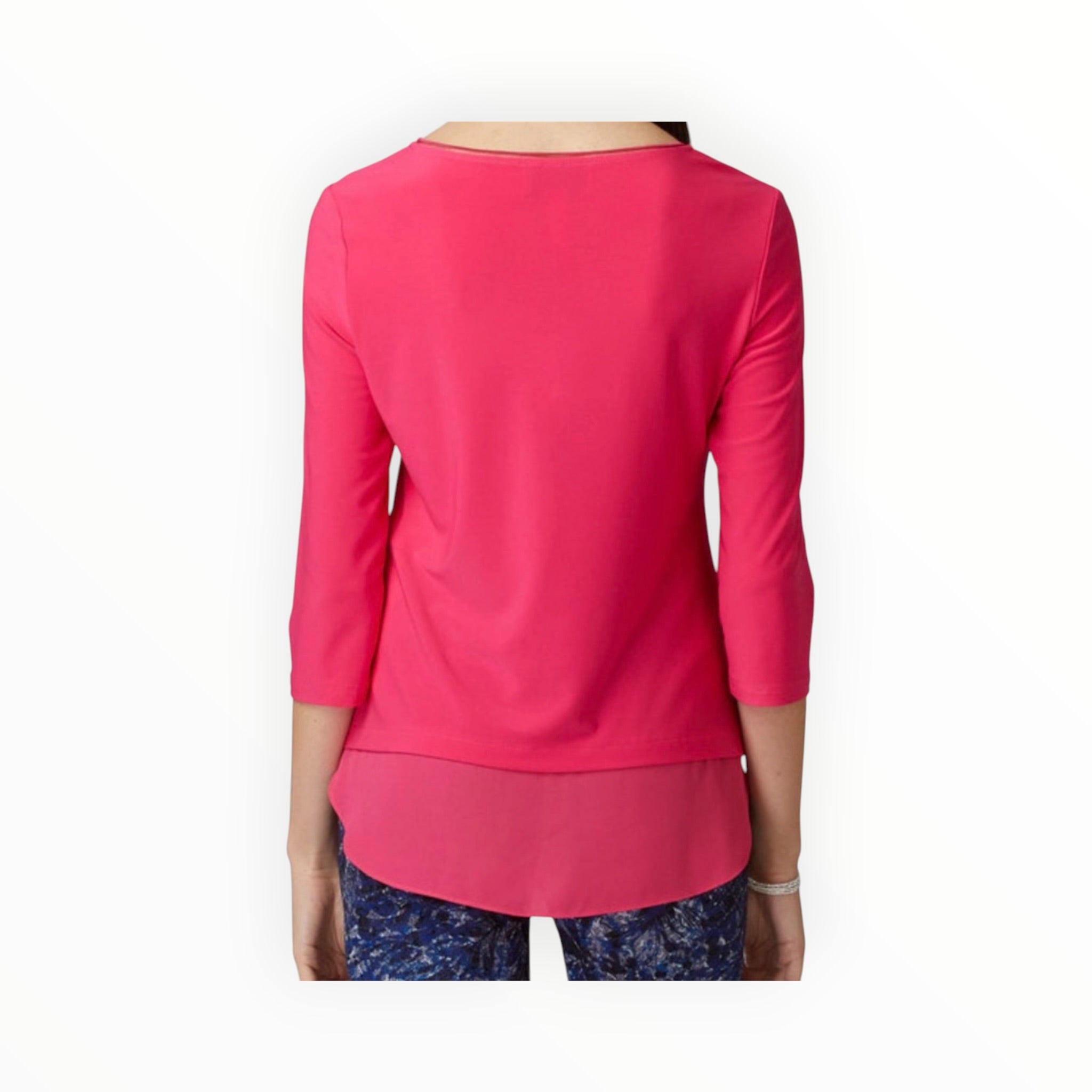 Joseph Ribkoff Draped Sleeveless Top - Hydrangea