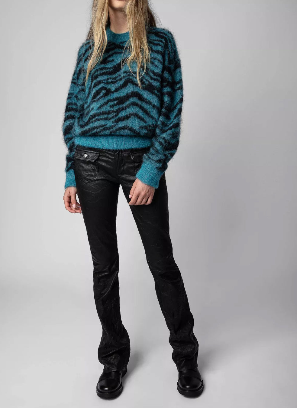 Zadig & Voltaire Rita Tiger Sweater - Bleu