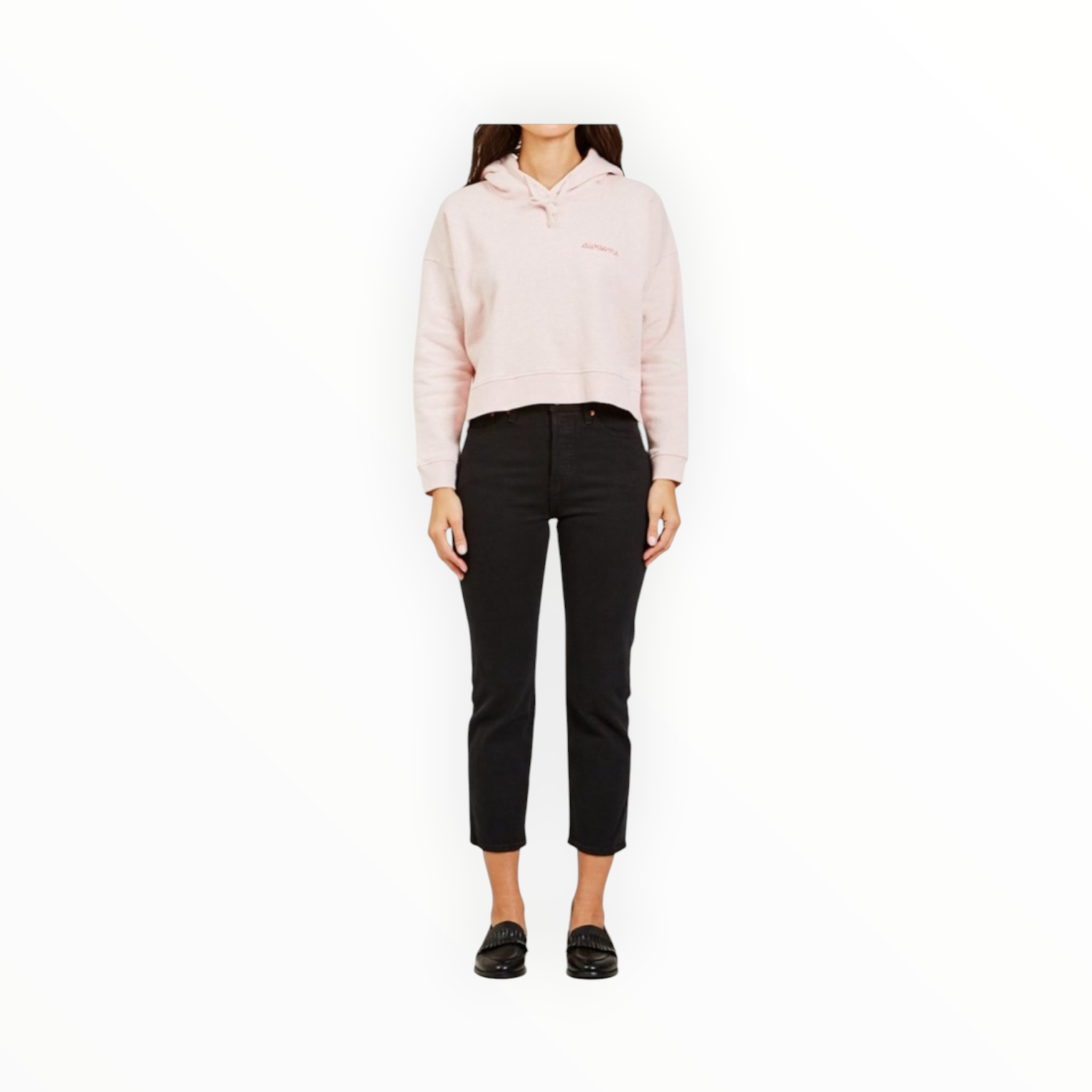 Maison Labiche Awesome Hoodie - Heather Pink
