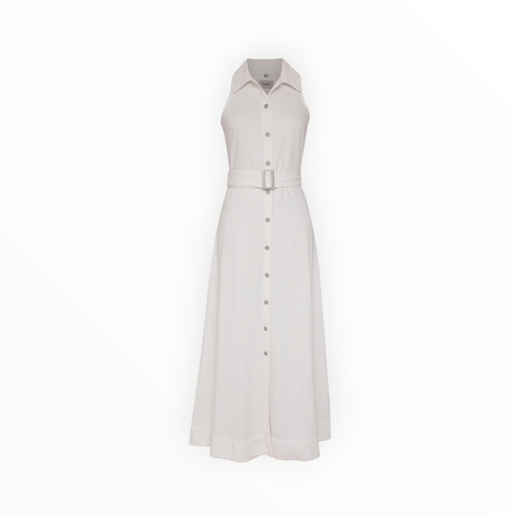 DL1961 Helena Midi Dress - White